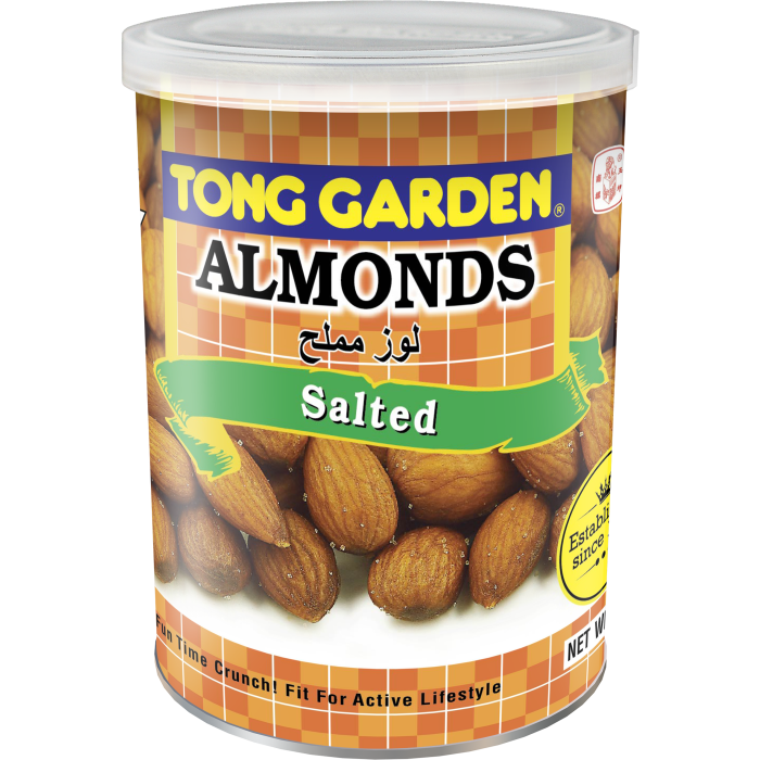Tong Garden Salted Almonds, 140g 