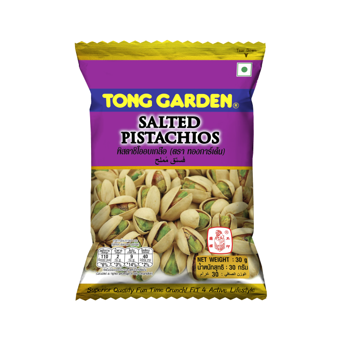 Tong Garden Salted Pistachios, 30 Gms
