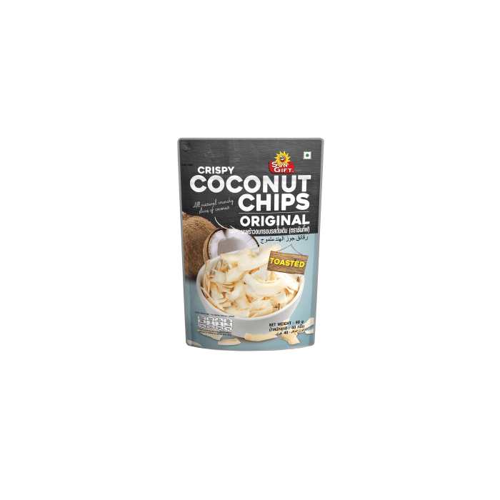 Sun Gift Crispy Coconut Chips Original, 40g
