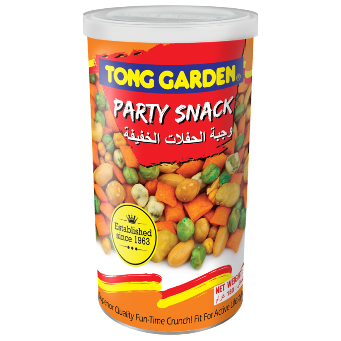 Tong Garden Party Snack Can, 180g