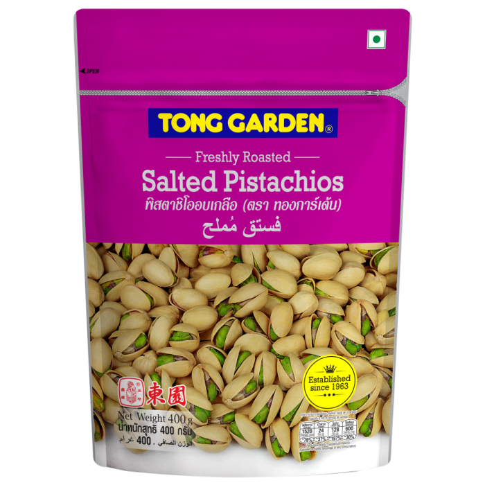 Tong Garden Salted Pistachio, 400g