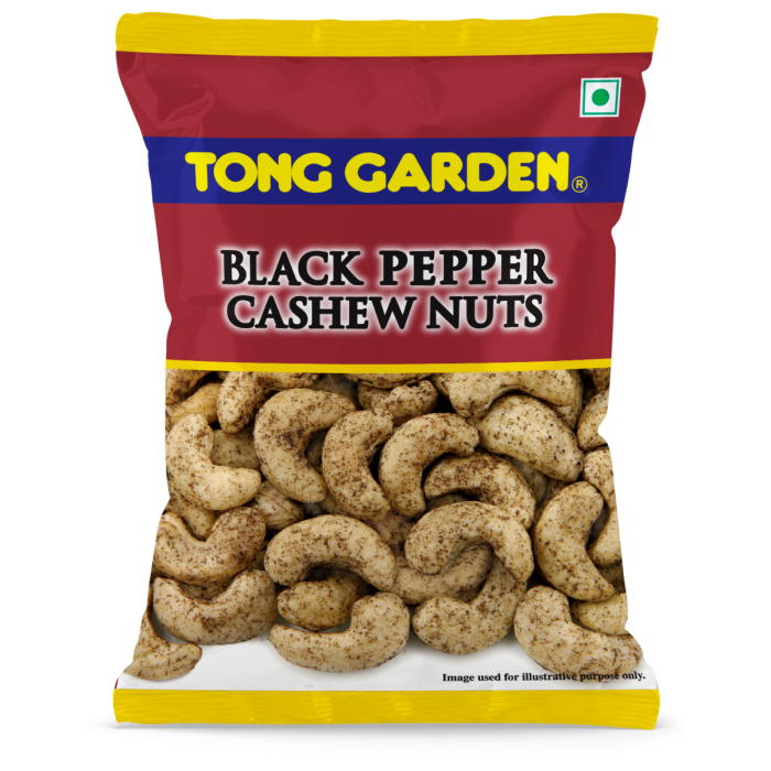 Tong Garden Black Pepper Cashew Nuts, 30g