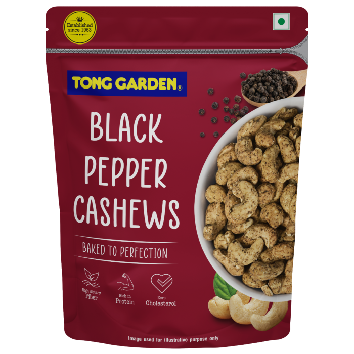 Tong Garden Blackpaper Cashewnuts 140G
