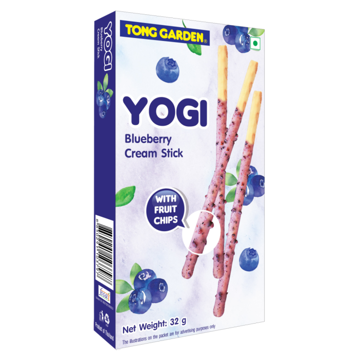 TG 32g Yogi Blueberry Cream Stick with Fruit Chips