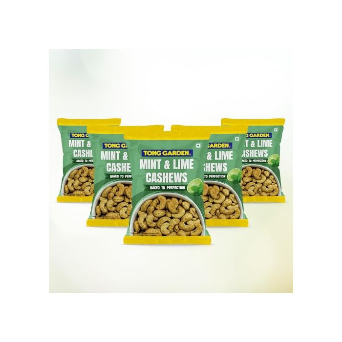 Tong Garden Mint & Lime Cashews 30g Pack Of 5
