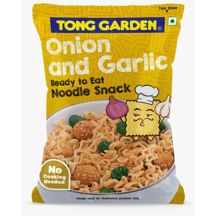 Tong Garden Onion and Garlic Ready to Eat Noodle Snack 50g