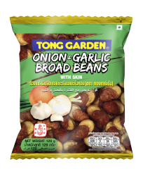 Tong Garden Onion Garlic Broad Beans, 120g