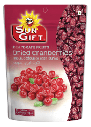 Sun Gift Dried Cranberries ,110g