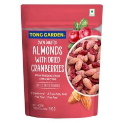 Tong Garden Almonds & Cranberries, 140g