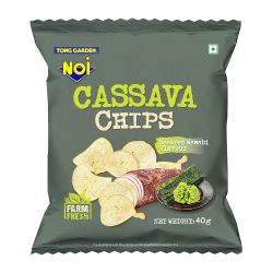 40g Tong Noi  Seaweed Wasabi Flavour Cassava Chips 