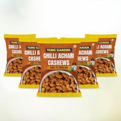 Tong Garden Chilli Achari Cashews 30g Pack of 5