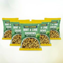 Tong Garden Mint & Lime Cashews 30g Pack Of 5