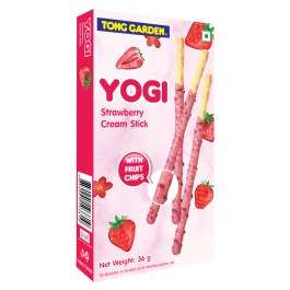 TG 36g Yogi Strawberry Cream Stick with Fruit Chips Online - Tong