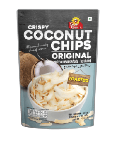 Tong Garden Sun Gift Crispy Coconut Chips Original, 40g