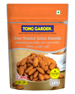 Tong Garden Oven Roasted Salted Almonds, 145g