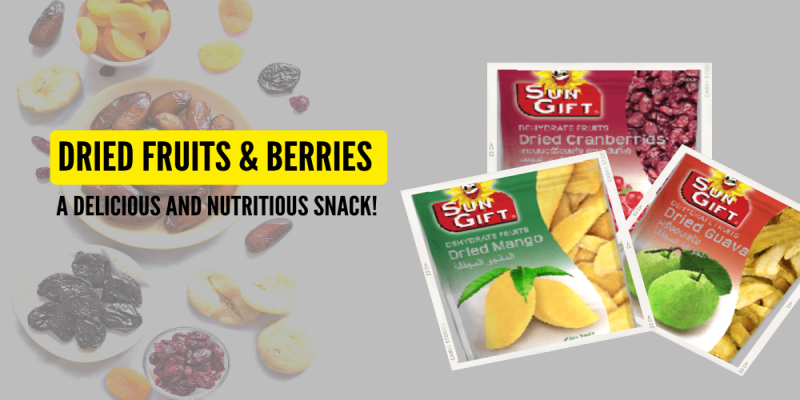Dried Fruits & Berries: A Delicious and Nutritious Snack!